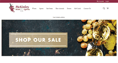 Desktop Screenshot of mckinley.global-wineandspirits.com