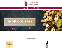 Tablet Screenshot of mckinley.global-wineandspirits.com